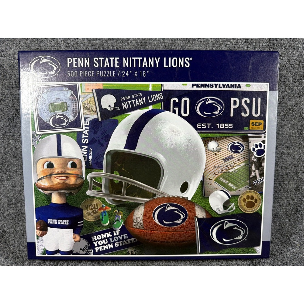 Penn State Nittany Lions 500 Piece Puzzle College Football Fan
